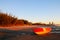 Red Boat At Sunrise