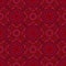 Red bohemian seamless gemstone oriental pattern background design
