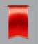 Red bookmark ribbon