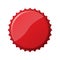 Red bottle cap