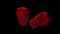 Red Boxing Gloves Trophy 3D 1