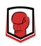 Red boxing symbol