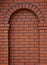 Red brick arch