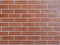 Red brick block wall show Pattern stack block rough surface texture material background Weld the joints with cement grout