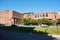 Red brick building of Mc Gill University sports camp in Montreal, Quebec, Canada