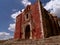 Red brick church in Mexico