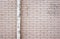 Red brick with dirty pipe wall ,Texture background