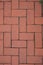 Red brick paving stones