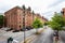 Red brick Speicherstadt Warehouses in Hamburg, Germany