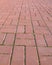 Red brick, travel street concept,