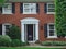 Red brick two story house