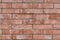 Red brick wall