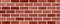 Red brick wall abstract background. Texture of bricks