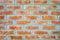 Red brick wall background art abstraction