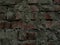 Red brick wall background. Grunge stone background.