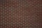 Red brick wall for background texture. Old, english brick wall
