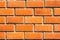 Red brick wall, background, Texture photo, nice wall, evenly placed brick