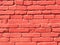 He Red Brick Wall. Old Aged and Grunged in the Shaolin Kungfu School.Dengfeng City, Zhengzhou City, Henan Province, China, 14th