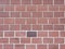 Red Brick Wall With One Darker Brick, Background