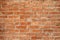 Red brick wall pattern