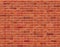 Red brick wall seamless background - texture