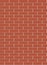 Red brick wall texture connects endlessly