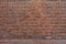 Red brick wall texture grunge background. modern style background, industrial architecture detail display and montage of product.