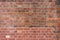 Red brick wall texture grunge background. modern style background, industrial architecture detail display and montage of product.