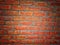 Red brick wall.white brick wall background, vintage texture of light brickwork.