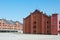 Red brick warehouse in yokohama