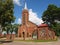 Red bricks church