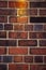 Red bricks english wall