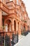 Red bricks houses in London