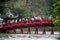 Red Bridge Hoan Kiem Lake Hanoi