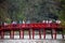 Red Bridge Hoan Kiem Lake Hanoi