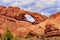 Red Brown Skyline Arch Arches National Park Moab Utah