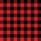 Red Buffalo Plaid Seamless Pattern