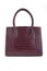 Red Burgundy Faux Leather Hand Purse