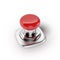 Red button. Action concept