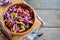 Red Cabbage Coleslaw Salad