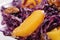 Red cabbage salad