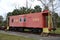 Red Caboose former L&N company on display