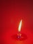 Red Candleâ€‹lightâ€‹ withâ€‹ red Backgroundâ€‹