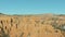 Red Canyon Hoodoos on Winter Day. Dixie National Forest. Utah, USA. Aerial View