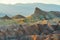 Red Canyon, Manly Beacon, Zabriskie Point, California