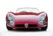 Red car cabrio Alfa Romeo 33 Stradale