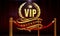 Red carpet, Golden VIP invitation