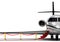 Red carpet private Jet-plane