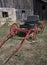 Red Carriage and Barn