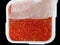 Red caviar background. Salmon roe texture.